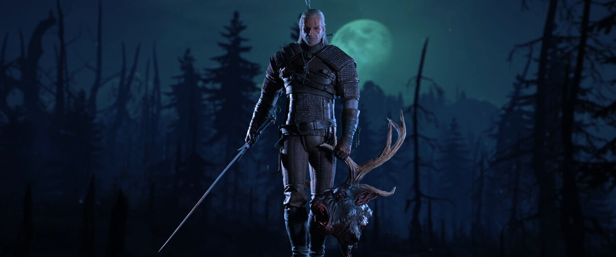 PureArts Prestige Line Debuts With Geralt Of Rivia 12 Scale Statue From The Witcher 3 Wild Hunt
