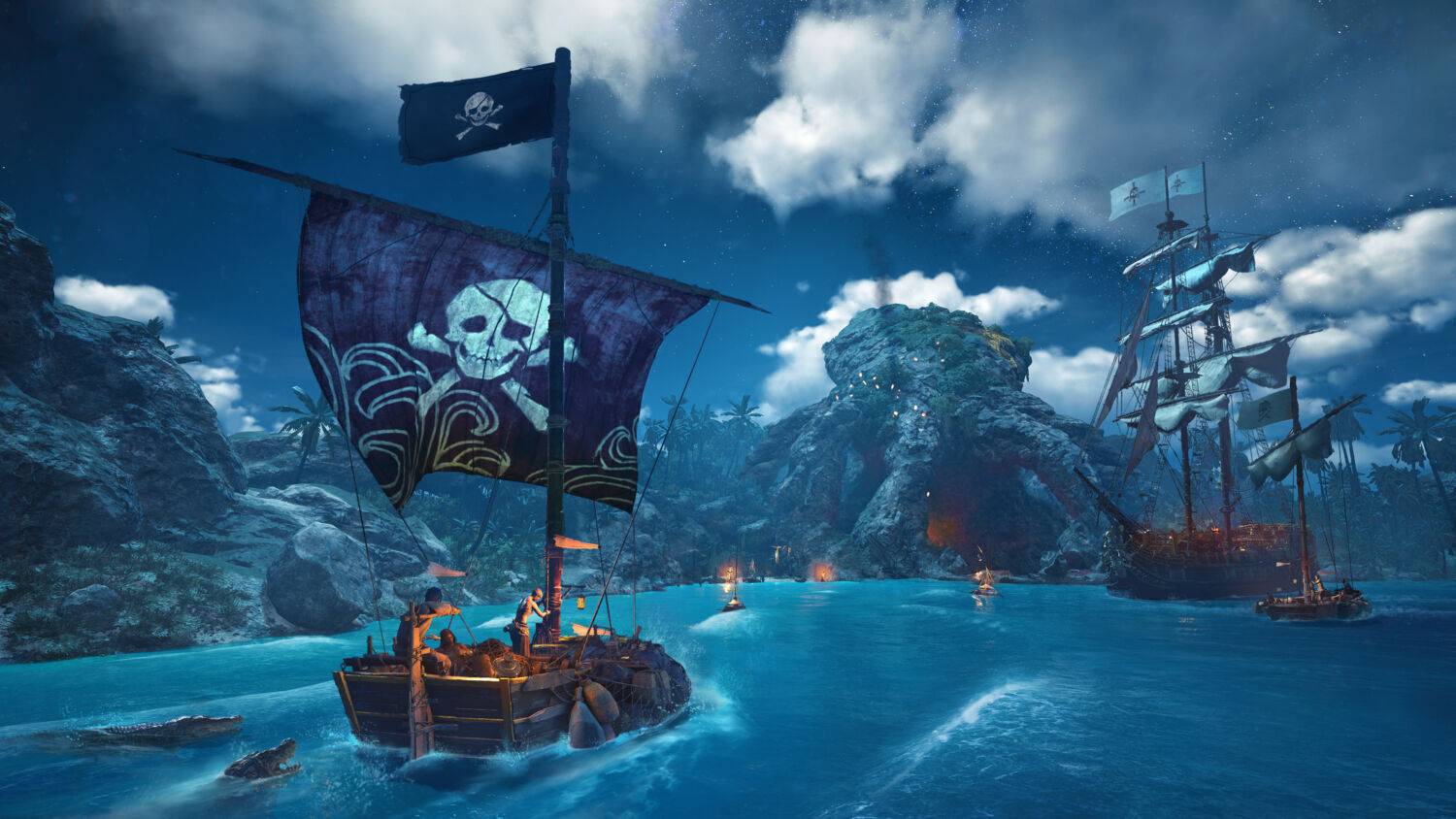 I Fought a HIDDEN GHOST SHIP in Skull and Bones Closed Beta 