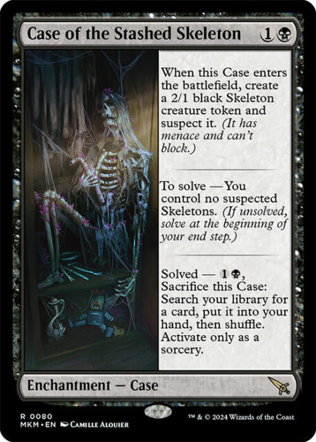 Magic: The Gathering – Case of the Stashed Skeleton Card 