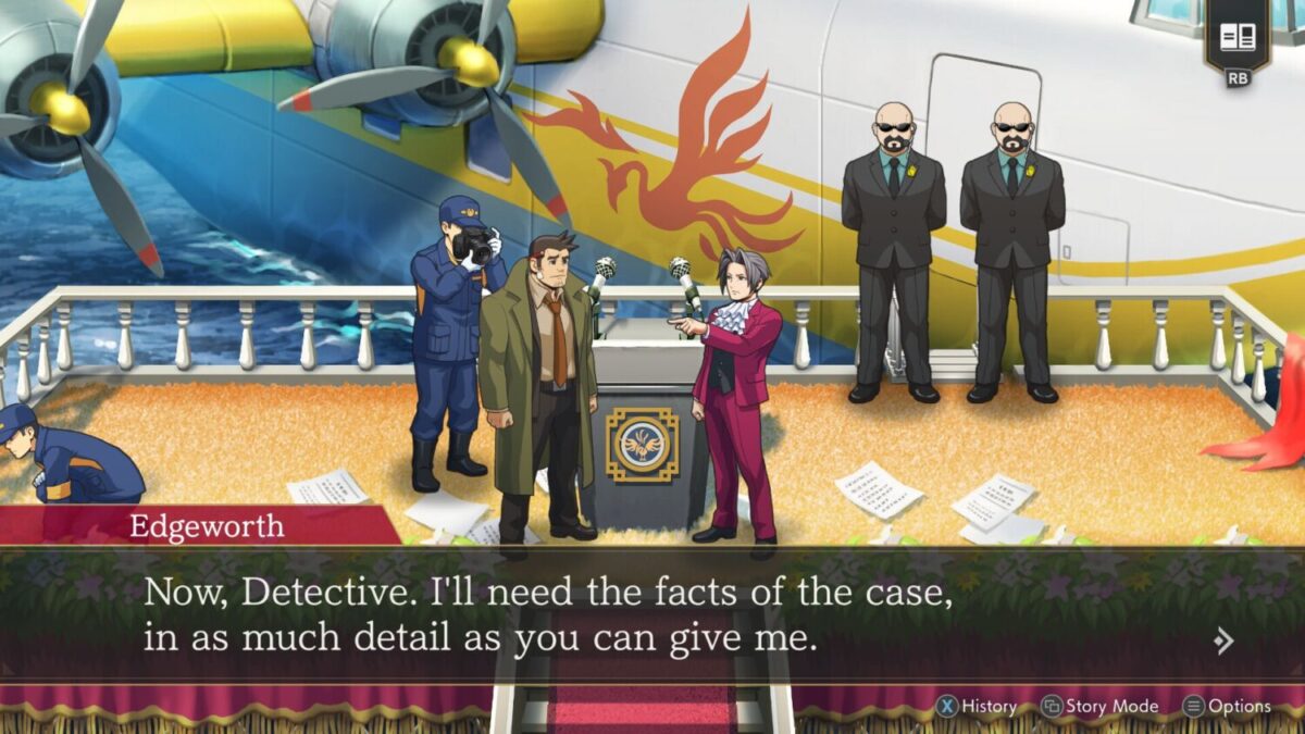 Ace Attorney Investigations X Among Us Crossover