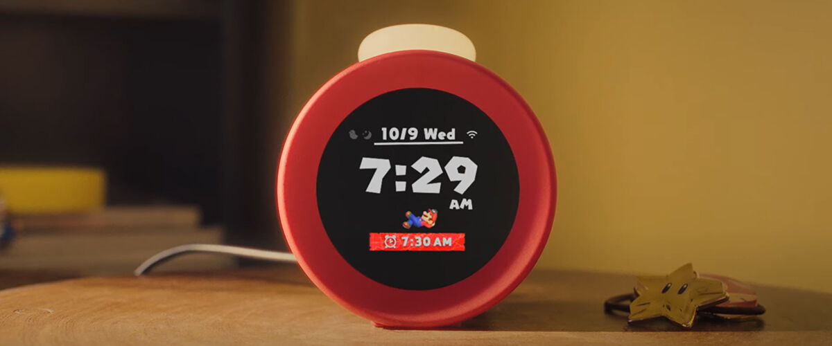 Nintendo’s Alarmo Clock Lets You Wake Up To Iconic ‘Super Mario’ Sounds