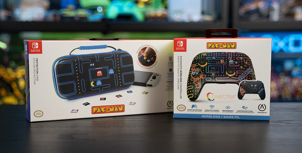 Geek Giveaway: PowerA PAC-MAN Retro Nintendo Switch Controller & Protection Case 7 PAC-MAN
