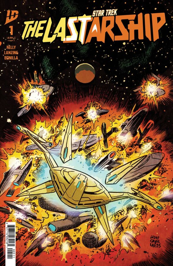 "Captain Kirk Lives Again in the Cosmic Adventure of 'The Last Starship'!" 10 "Captain Kirk Lives Again in the Cosmic Adventure of 'The Last Starship'!"-