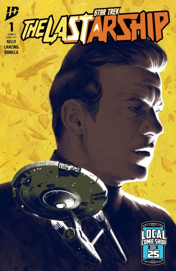 "Captain Kirk Lives Again in the Cosmic Adventure of 'The Last Starship'!" 7 Star Trek: The Last Starship