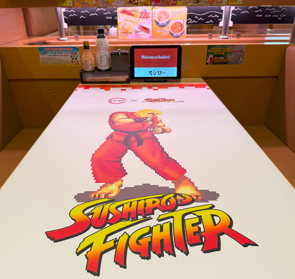 "Battle of Flavors: Street Fighter Meets Sushiro in Singapore's Culinary Showdown!" 17 Street Fighter X Sushiro Singapore (4)