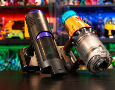 shark dyson vacuum test