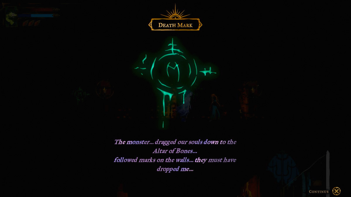 Belmont's Curse Clue