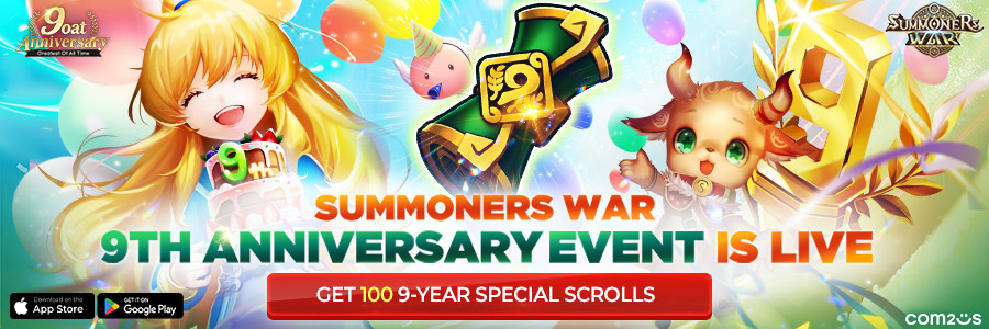 Summoners War 9Th Anniversary